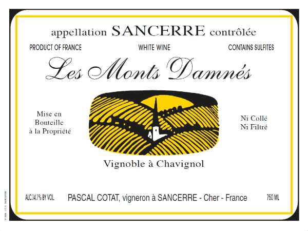 2023 Cotat, Pascal Sancerre Monts Damnes