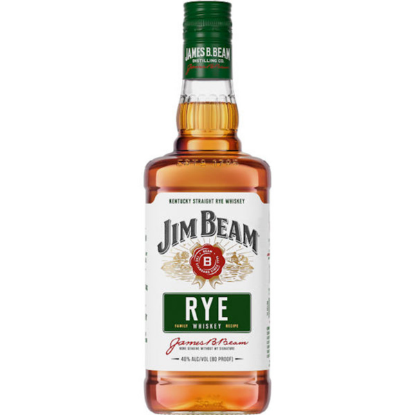 Jim Beam Kentucky Straight Rye Whiskey 750ml