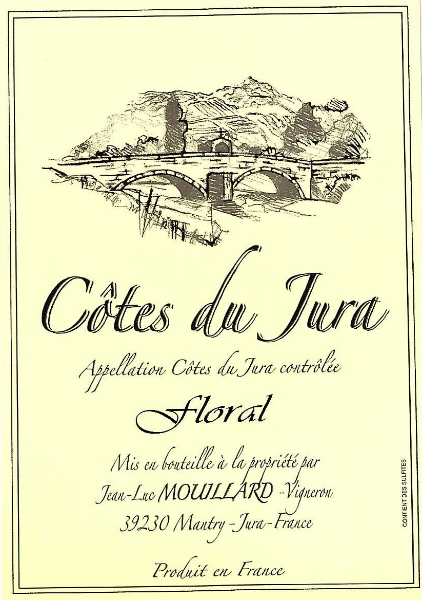 2020 Jean-Luc Mouillard Cotes du Jura Chardonnay Floral