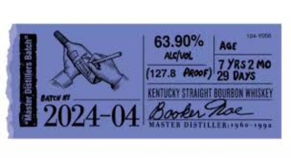 Booker’s Master Distillers Batch 2024-03 Bourbon Whiskey 750ml