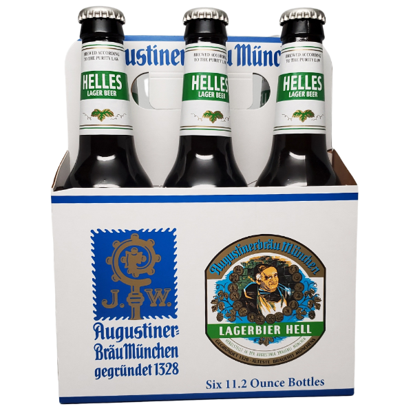 Augustiner Brau Munchen Helles Lager 6pk