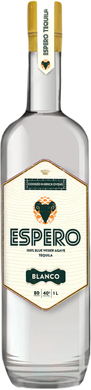 Espero Blanco Tequila 100% Blue Weber Agave 1 L