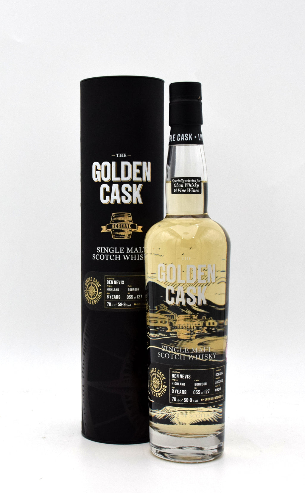 Ben Nevis 8 Year ‘Golden Cask’ Single Malt Scotch Whisky