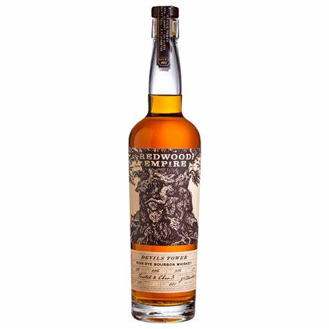 Redwood Empire Straight Bourbon Devils Tower High Rye 750ML