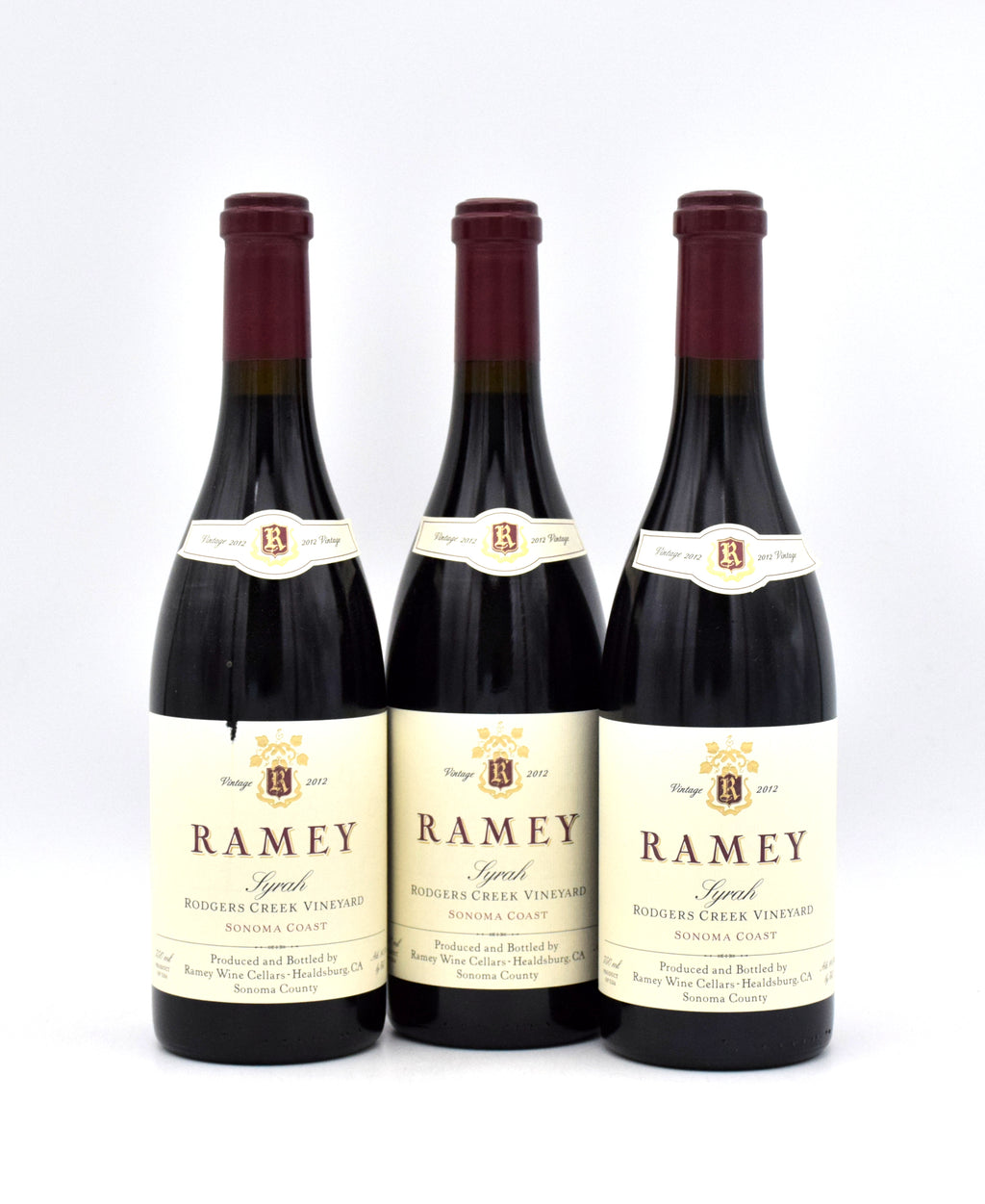 2012 Ramey Rogers Creek Vineyard Syrah