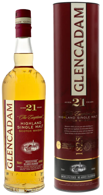 Glencadam 21 Years Single Malt Scotch 750 ML