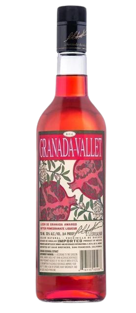 Granada-Vallet Amargo Bitter Pomegranate Liqueur 750 ML