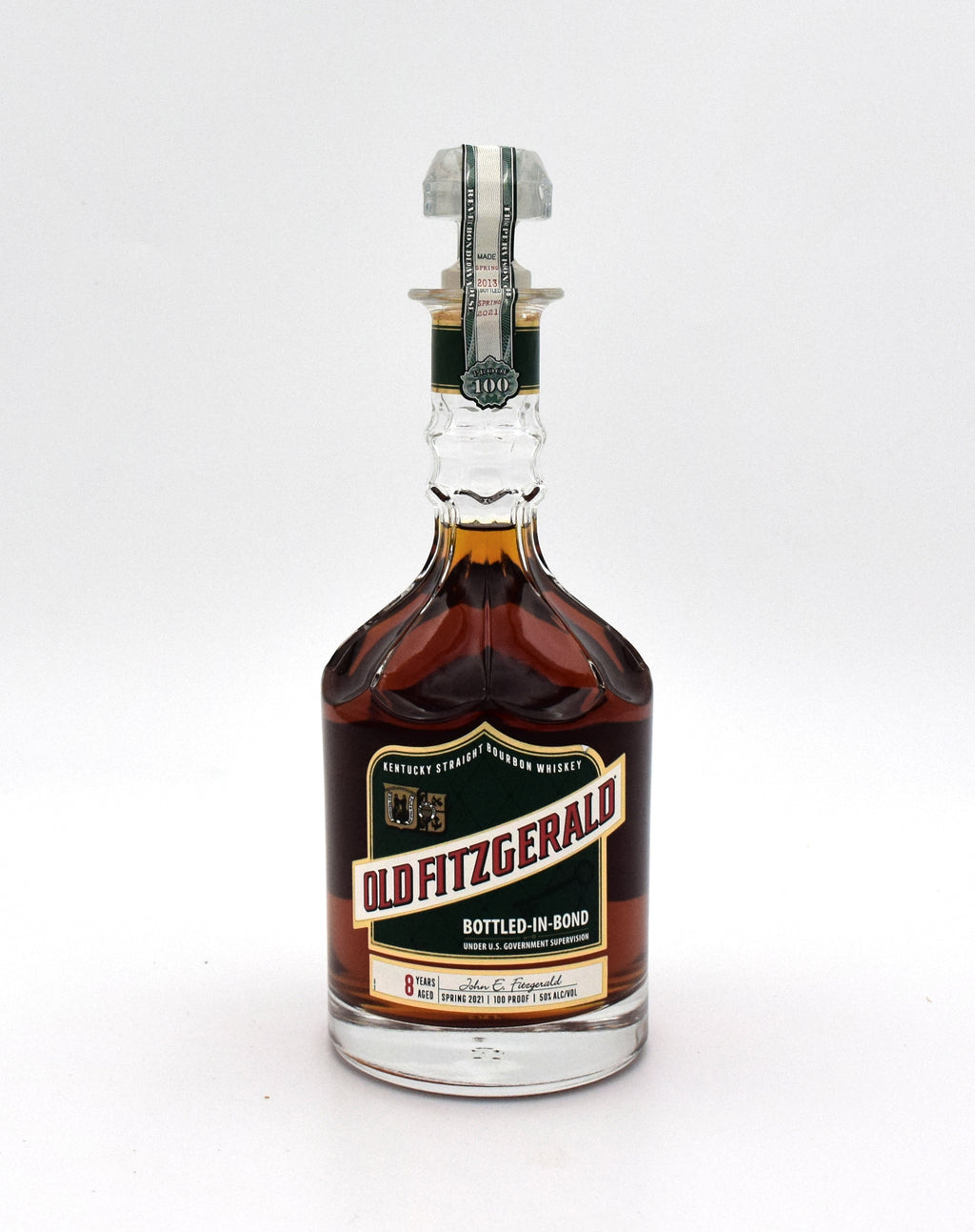 Old Fitzgerald ‘Bottled In Bond’ 8 Year Old Bourbon (2021 Release)