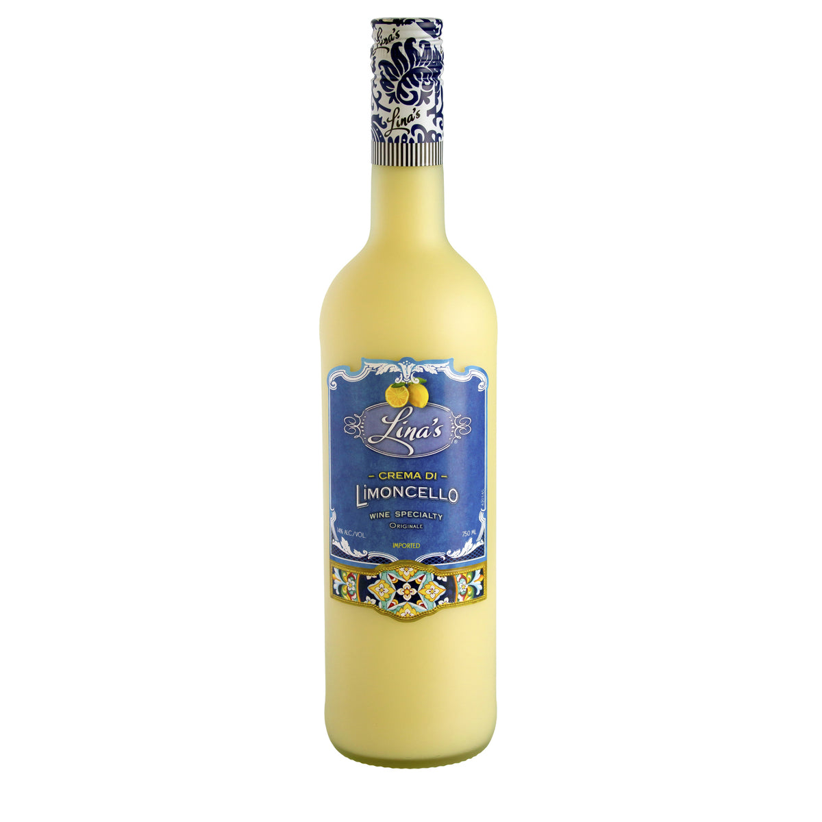 Lina’S Limoncello Originale Wine Based Liqueur 750 ML