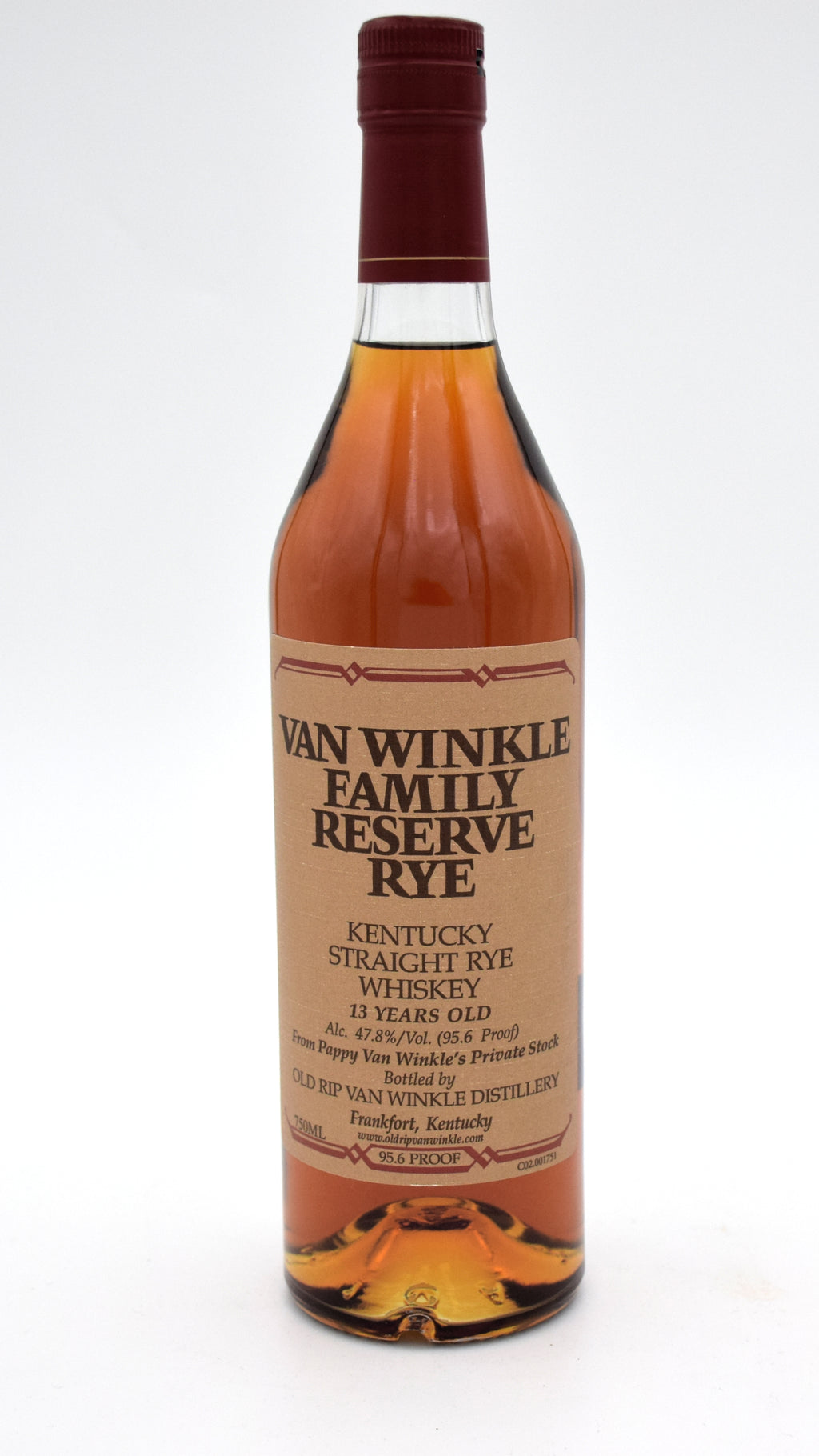 Van Winkle Family Reserve Rye 13 Year