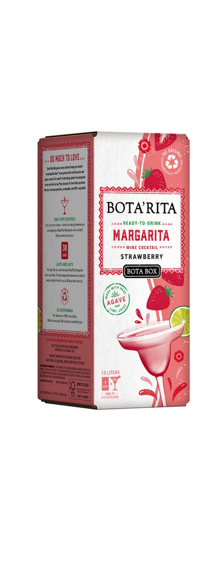 Bota’Rita Margarita Strawberry Wine Cocktail 1.5 liter