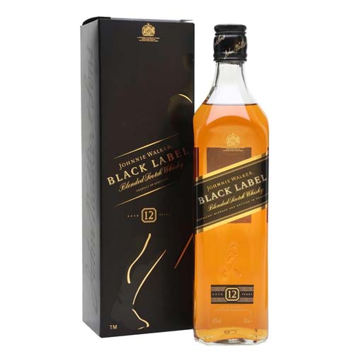 Johnnie Walker Scotch Black Label 12 Year – 750ML