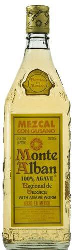 Monte Alban Mezcal Con Gusano