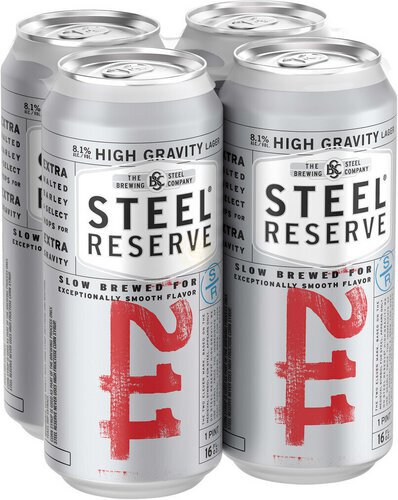 Steel Reserve 211 High Gravity Lager