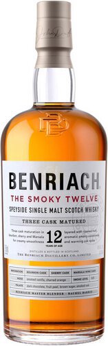 Benriach The Smoky Twelve Speyside Single Malt Scotch Whisky