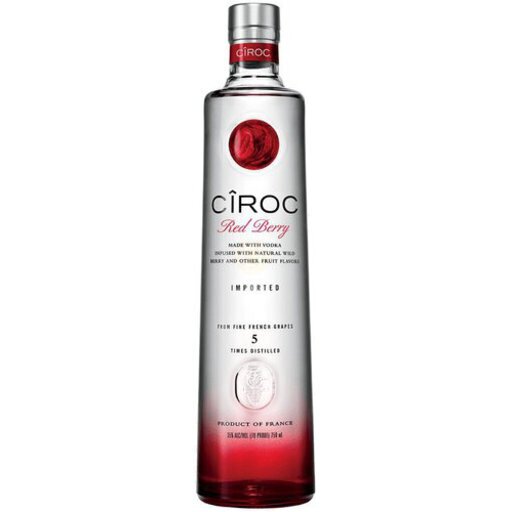 Ciroc Red Berry Flavored Vodka 1L