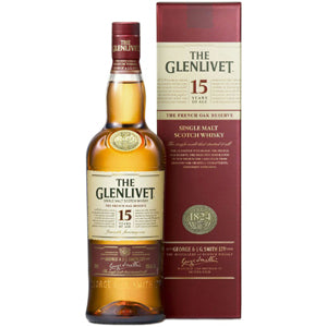 The Glenlivet 15 Year Single Malt Scotch 750ml