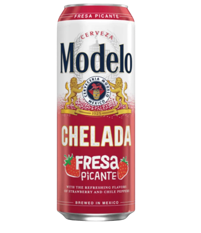 Modelo Chelada Fresa Picante Flavored Beer, 24 fl oz Can