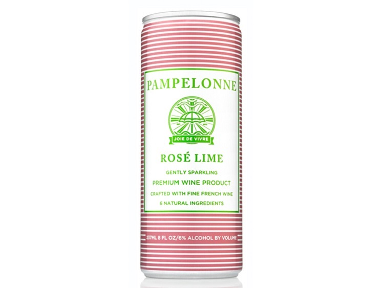 Pampelonne – Rose Lime Sparkling NV (4 pack cans)