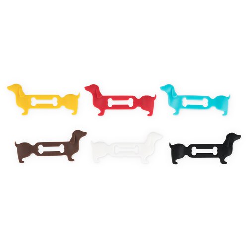 Doggone Dachshund Wine Glass Markers by True